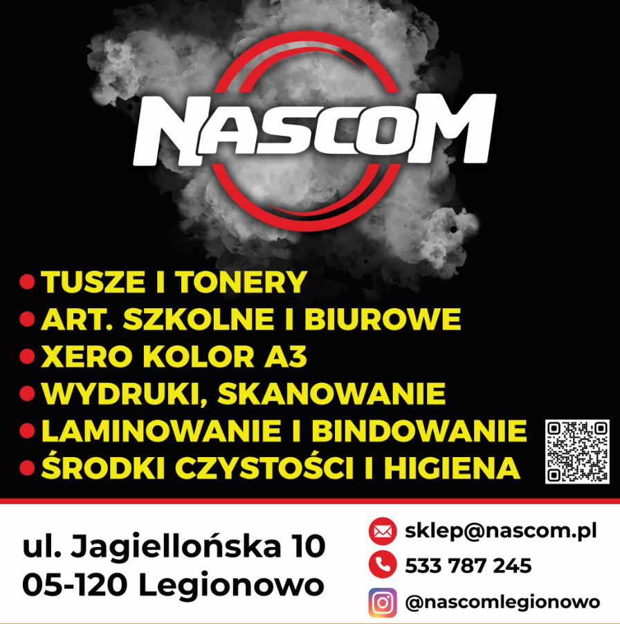 NASCOM Adam Szubielski - artykuły szkolne LEGIONOWO artykuły szkolne LEGIONOWO